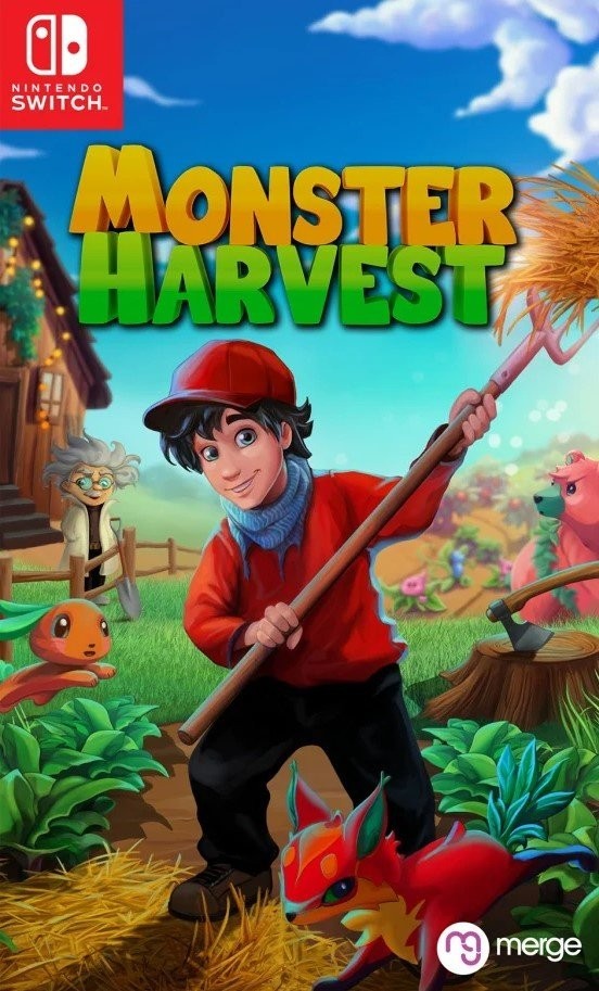 Portada oficial de Monster Harvest  SWITCH