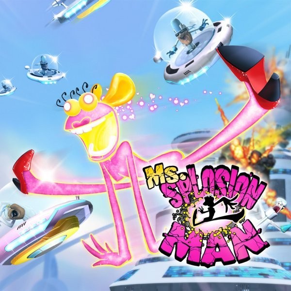 Portada oficial de Ms. Splosion Man  SWITCH