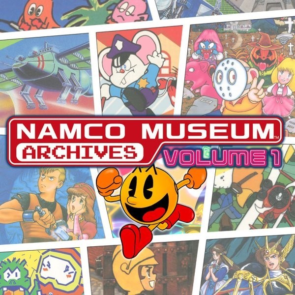 Portada oficial de Namco Museum Archives Vol 1  SWITCH