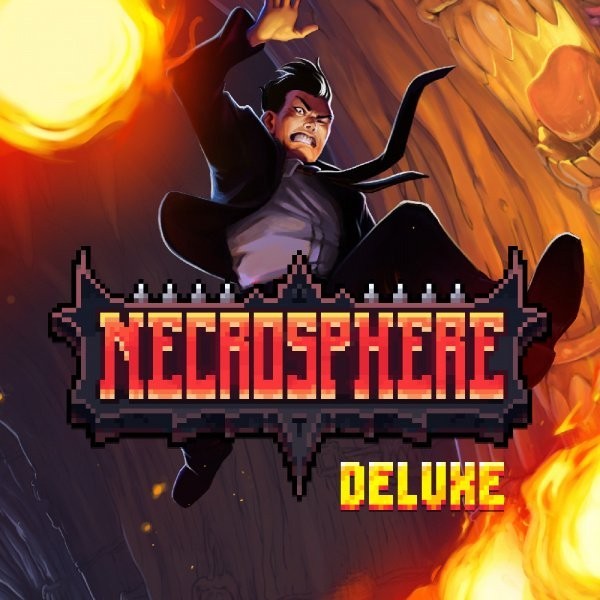 Portada oficial de Necrosphere Deluxe  SWITCH