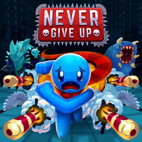Portada oficial de Never Give Up  SWITCH