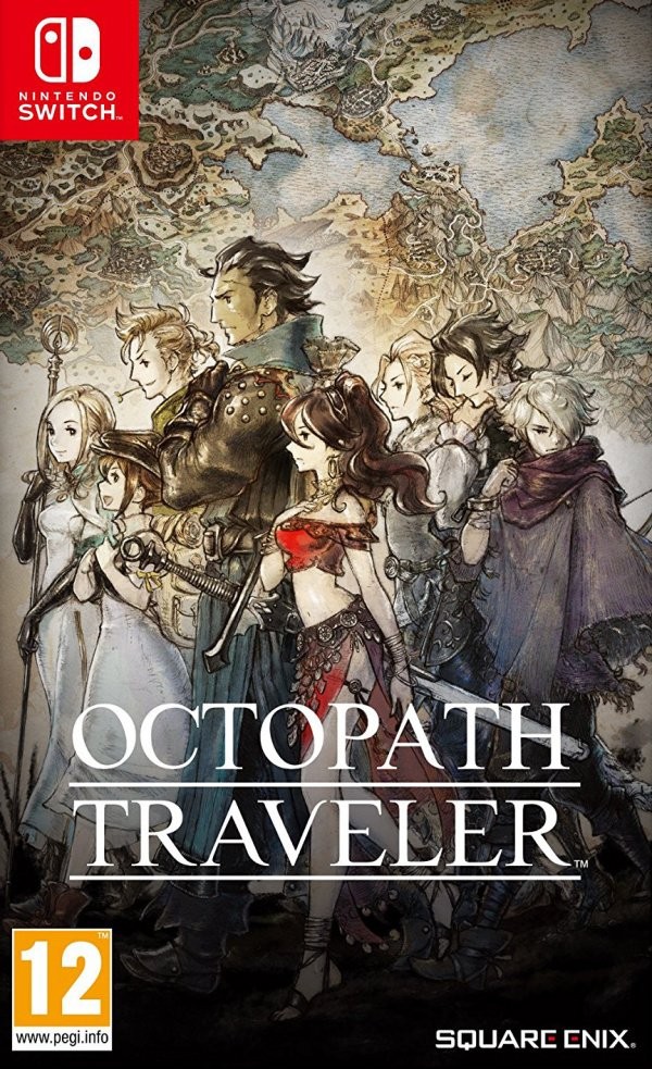 Portada oficial de Octopath Traveler  SWITCH