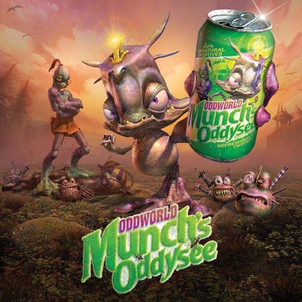 Portada oficial de Oddworld: Munch's Oddysee  SWITCH