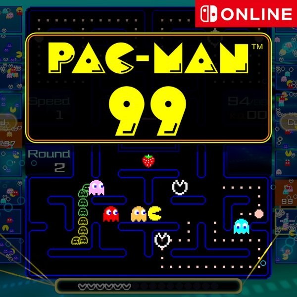 Portada oficial de PAC-MAN 99  SWITCH