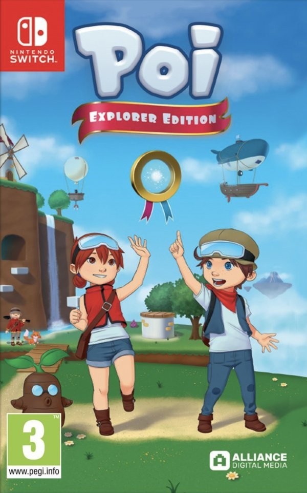 Portada oficial de Poi: Explorer Edition  SWITCH