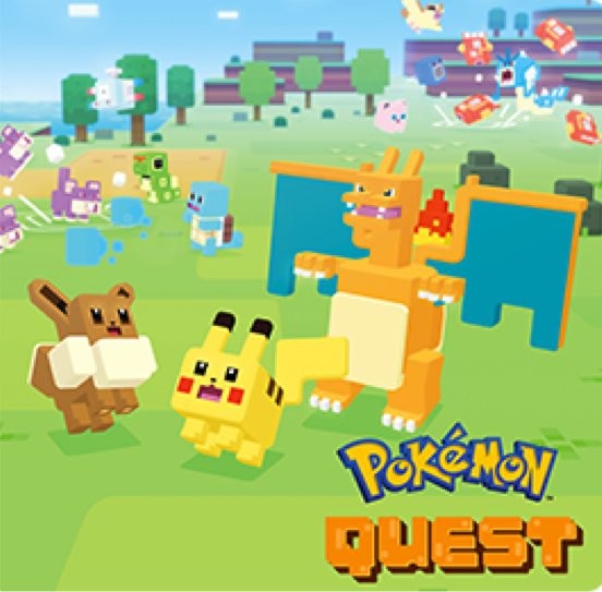 Portada oficial de Pokémon Quest  SWITCH