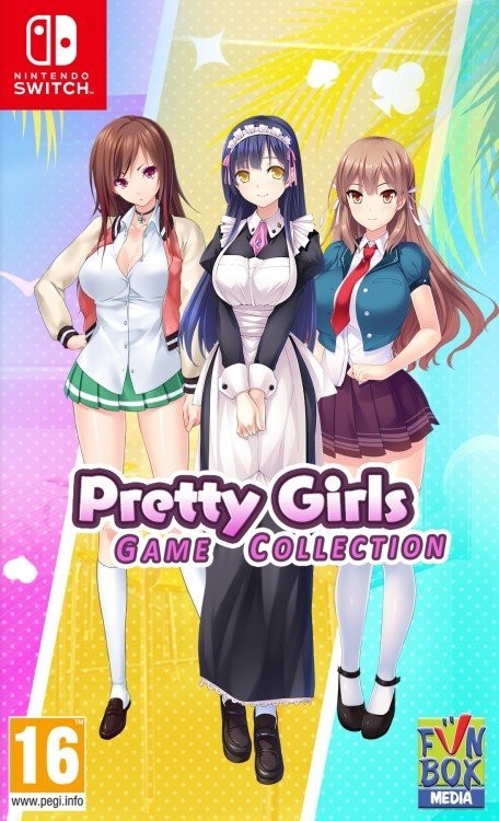 Portada oficial de Pretty Girls Game Collection  SWITCH