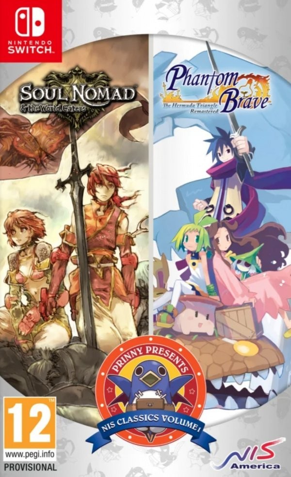 Portada oficial de Prinny Presents NIS Classics Volume 1  SWITCH