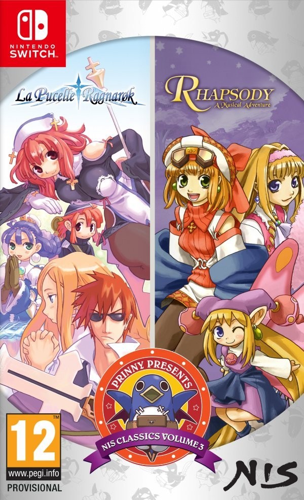 Portada oficial de Prinny Presents NIS Classics Volume 3  SWITCH