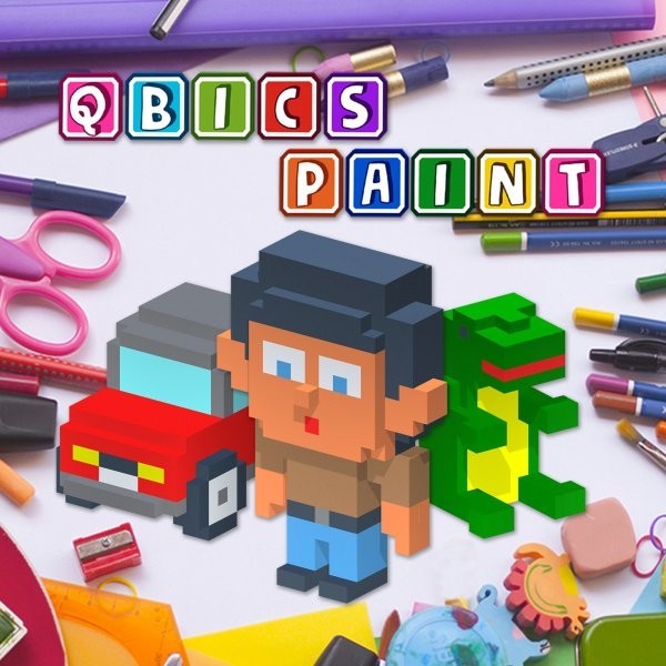 Portada oficial de Qbics Paint  SWITCH