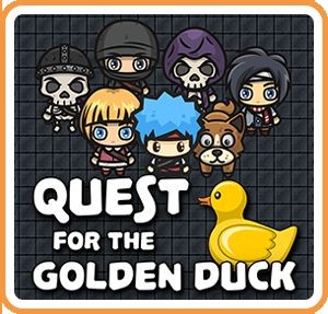 Portada oficial de Quest for the Golden Duck  SWITCH