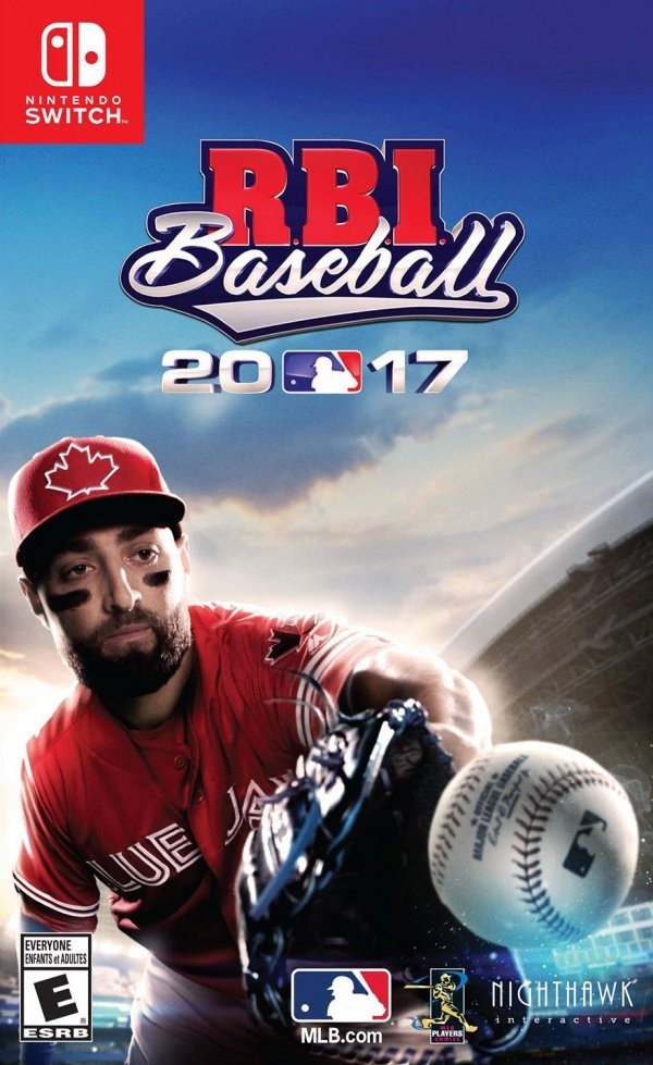 Portada oficial de R.B.I. Baseball 17  SWITCH