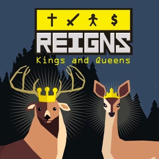 Portada oficial de Reigns: Kings & Queens  SWITCH