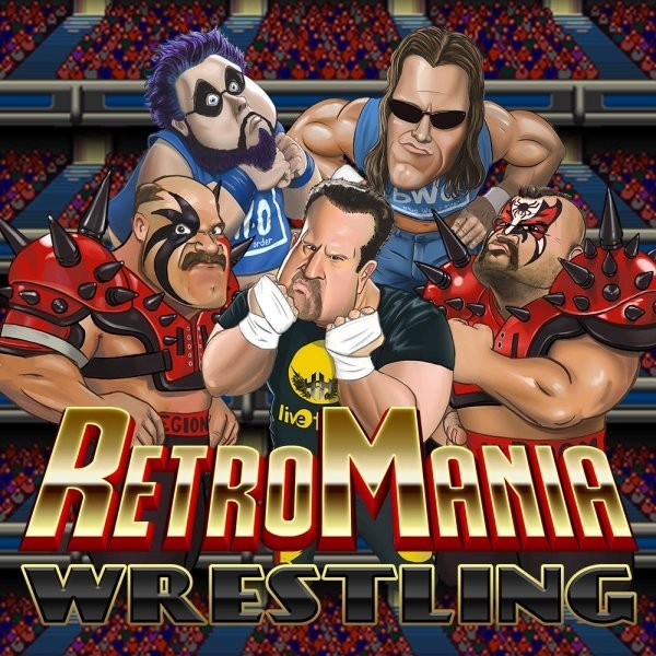 Portada oficial de RetroMania Wrestling  SWITCH