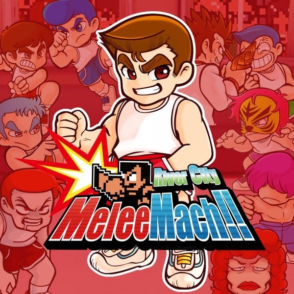 Portada oficial de River City Melee Mach!!  SWITCH