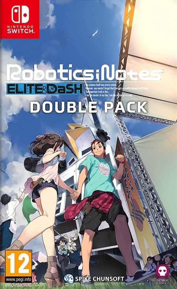 Portada oficial de ROBOTICS;NOTES Double Pack  SWITCH