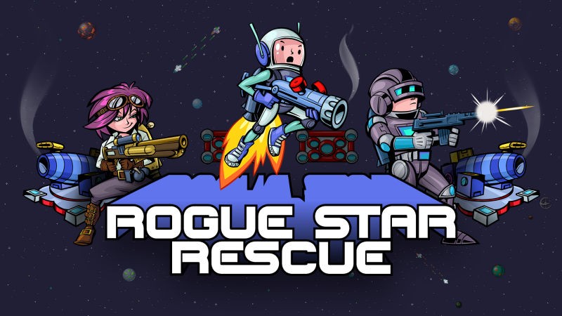Portada oficial de Rogue Star Rescue  SWITCH