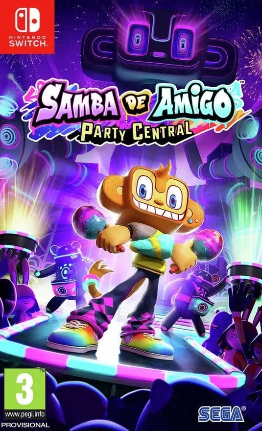 Portada oficial de Samba de Amigo: Party Central SWITCH