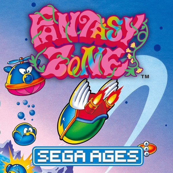 Portada oficial de SEGA AGES Fantasy Zone  SWITCH