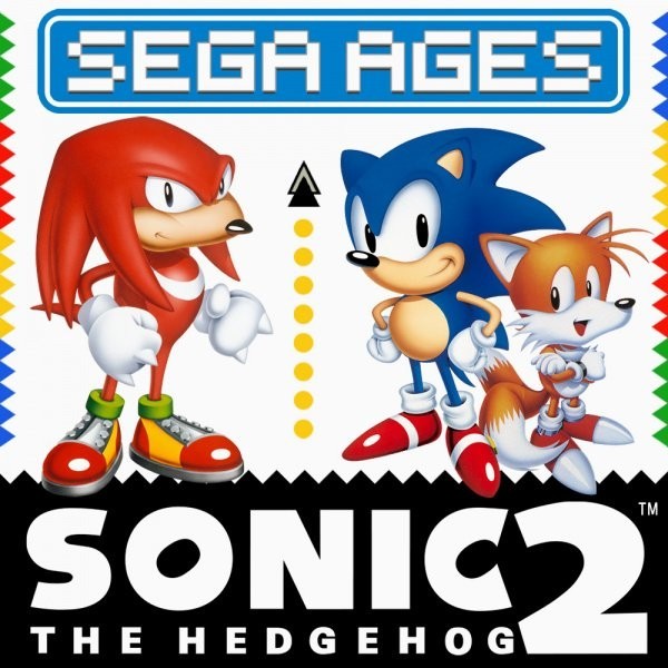 Portada oficial de SEGA AGES Sonic The Hedgehog 2  SWITCH