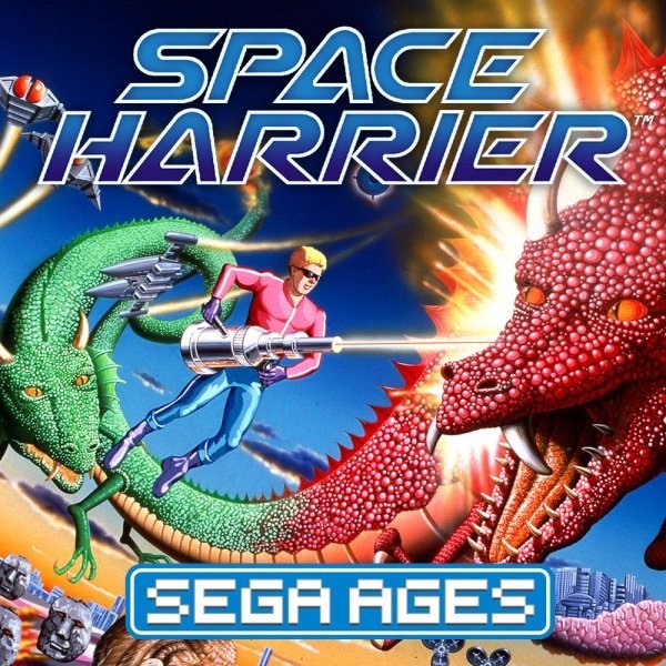 Portada oficial de SEGA AGES Space Harrier  SWITCH
