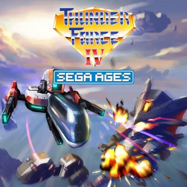 Portada oficial de SEGA AGES Thunder Force IV  SWITCH