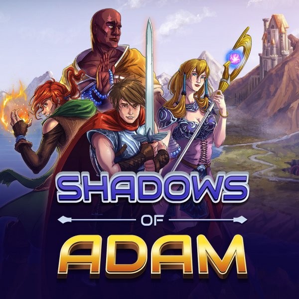 Portada oficial de Shadows of Adam  SWITCH