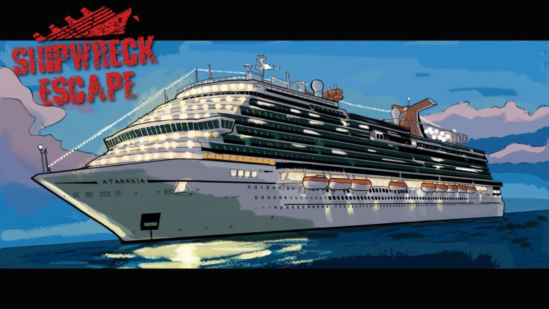 Portada oficial de Shipwreck Escape  SWITCH