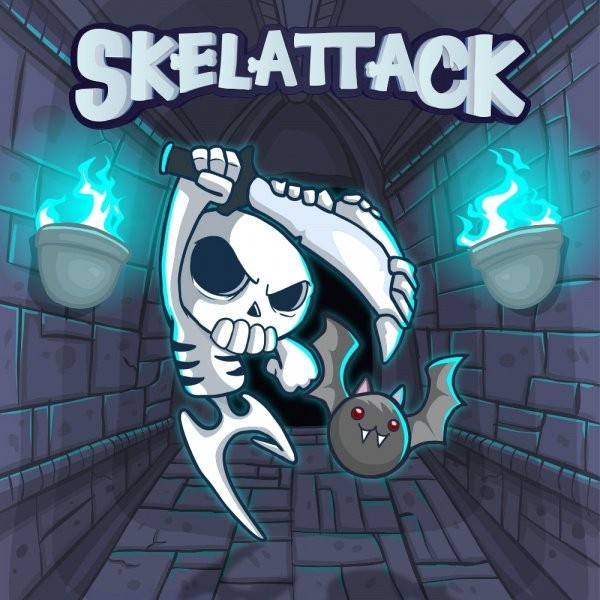 Portada oficial de Skelattack  SWITCH