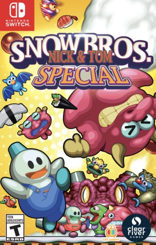 Portada oficial de Snow Bros. Nick & Tom Special  SWITCH