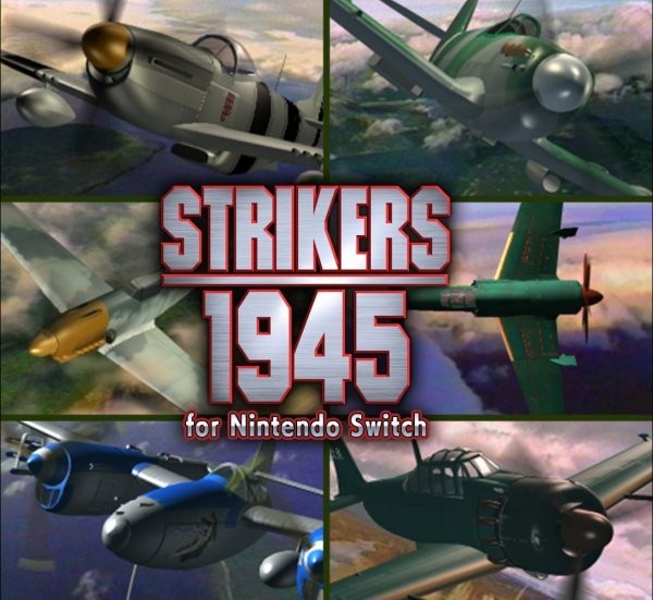Portada oficial de Strikers 1945  SWITCH