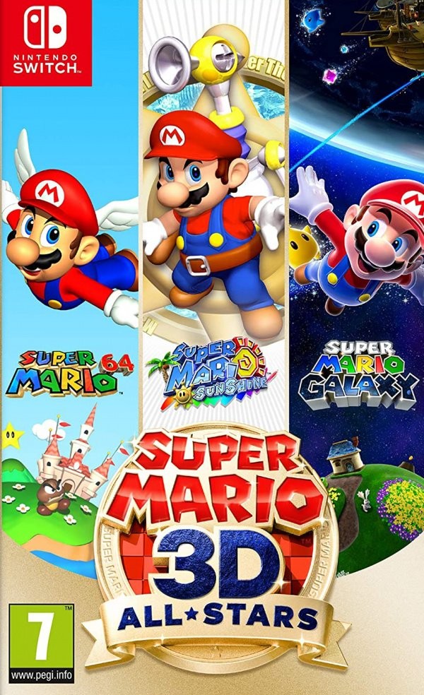 Portada oficial de Super Mario 3D All-Stars  SWITCH