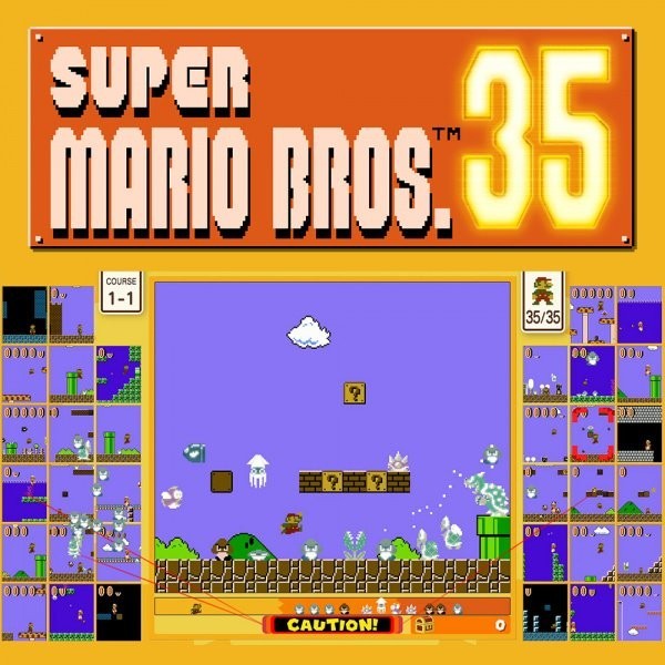 Portada oficial de Super Mario Bros. 35  SWITCH