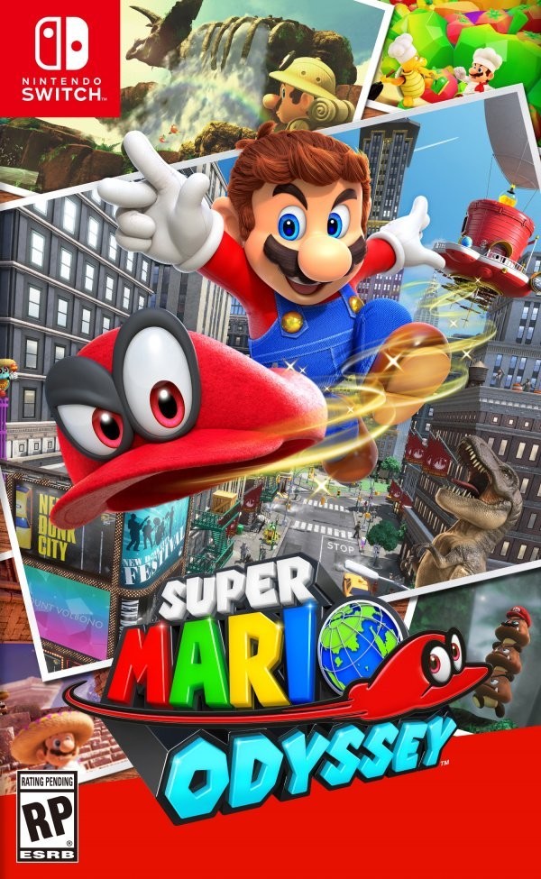 Portada oficial de Super Mario Odyssey  SWITCH