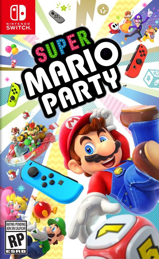Portada oficial de Super Mario Party  SWITCH