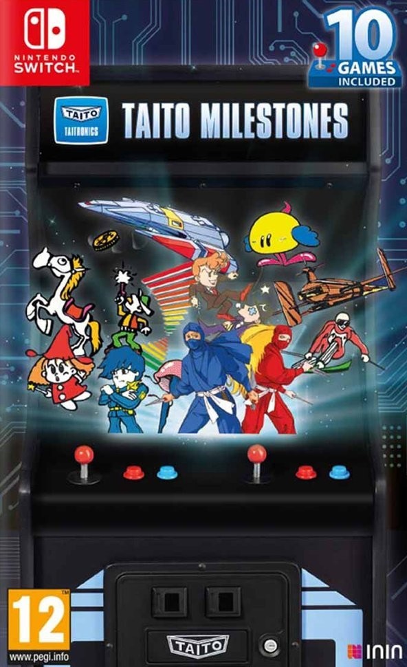 Portada oficial de Taito Milestones  SWITCH