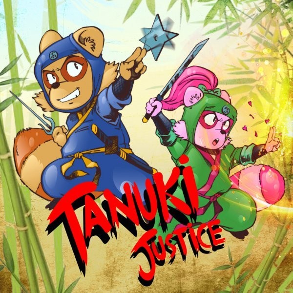 Portada oficial de Tanuki Justice  SWITCH
