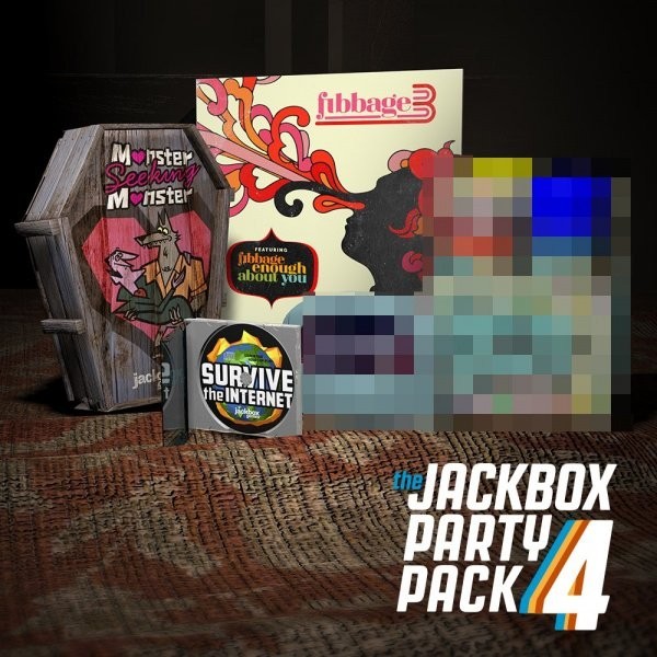 Portada oficial de The Jackbox Party Pack 4  SWITCH
