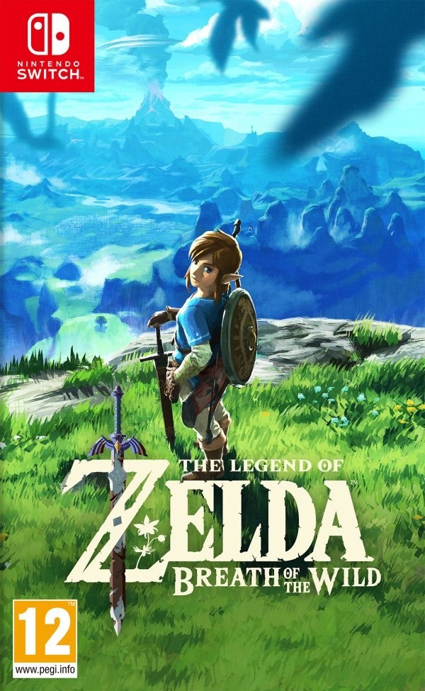 Portada oficial de The Legend of Zelda: Breath of the Wild  SWITCH