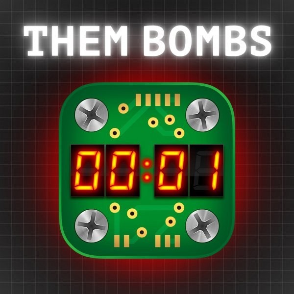 Portada oficial de Them Bombs!  SWITCH