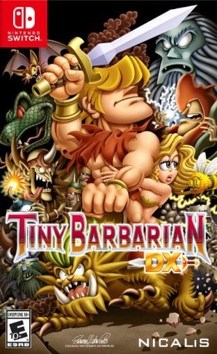 Portada oficial de Tiny Barbarian DX  SWITCH
