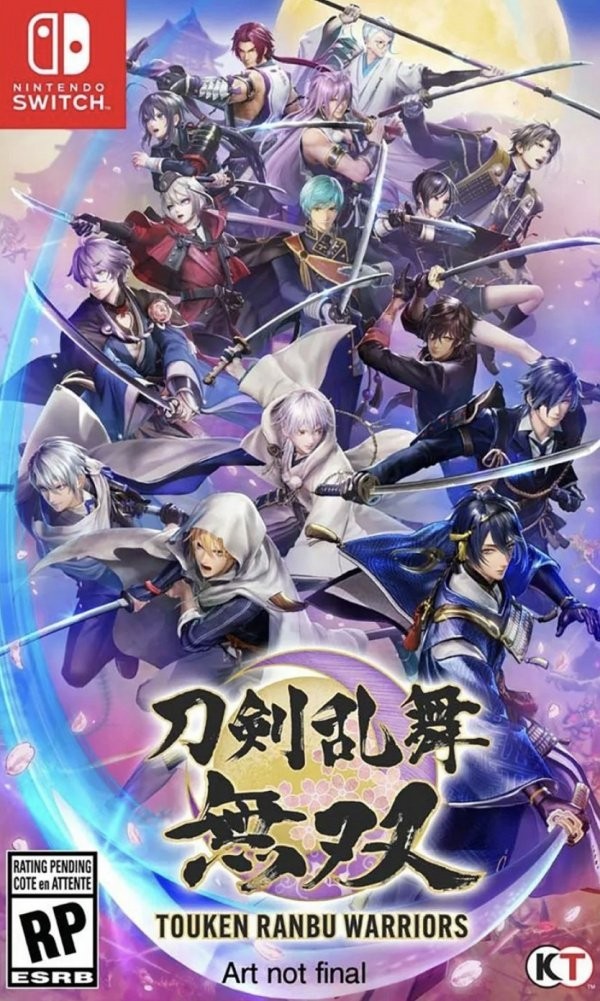 Portada oficial de Touken Ranbu Warriors  SWITCH
