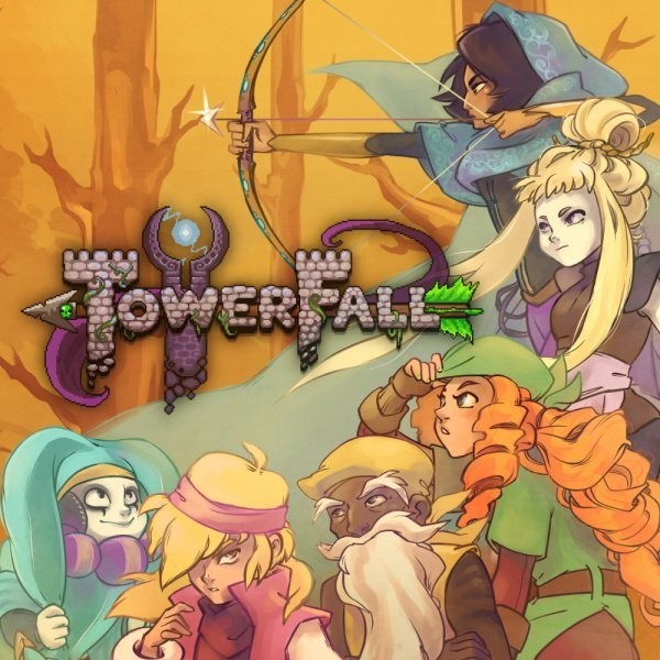 Portada oficial de TowerFall  SWITCH
