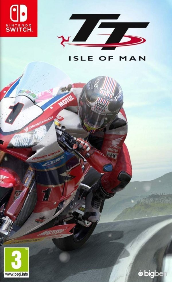 Portada oficial de TT Isle of Man  SWITCH