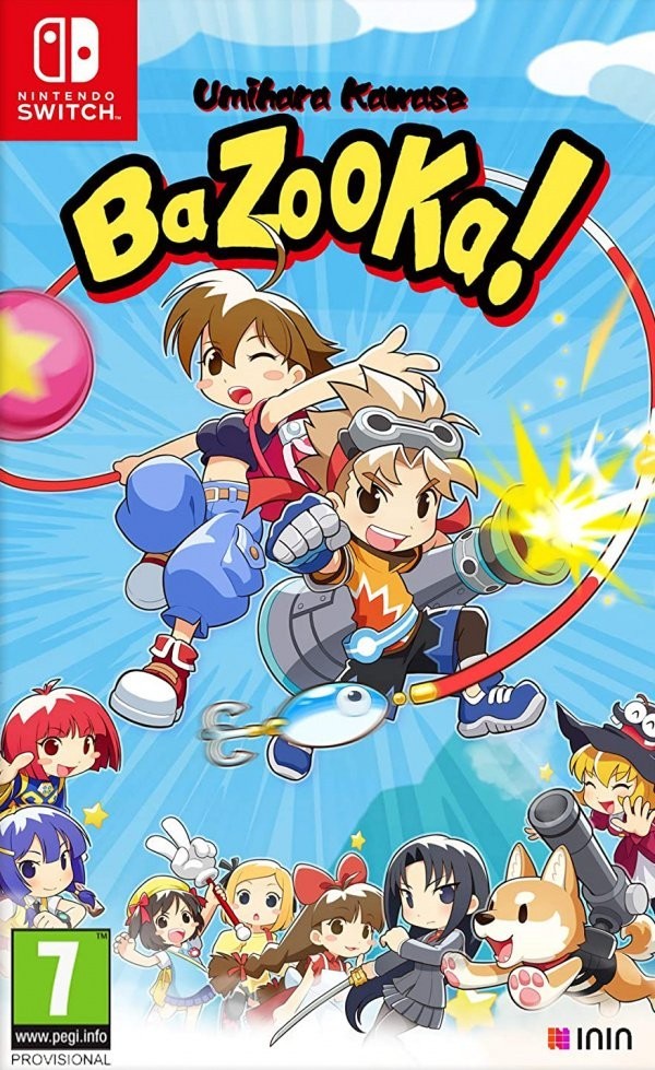 Portada oficial de Umihara Kawase BaZooKa!  SWITCH