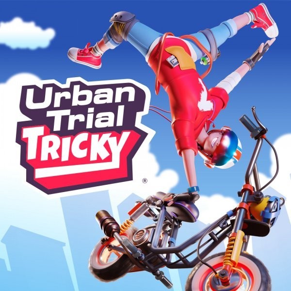 Portada oficial de Urban Trial Tricky  SWITCH