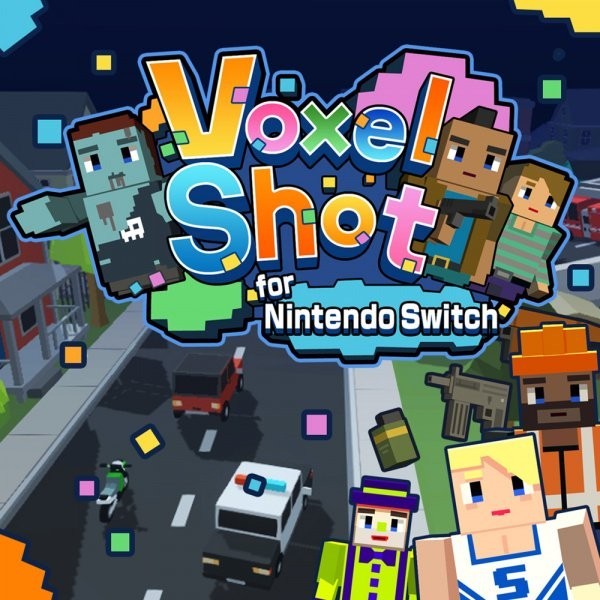 Portada oficial de Voxel Shot  SWITCH