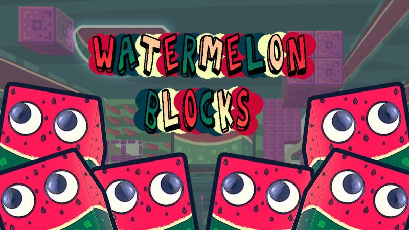 Portada oficial de Watermelon Blocks  SWITCH