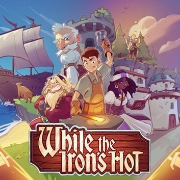 Portada oficial de While the Iron's Hot SWITCH