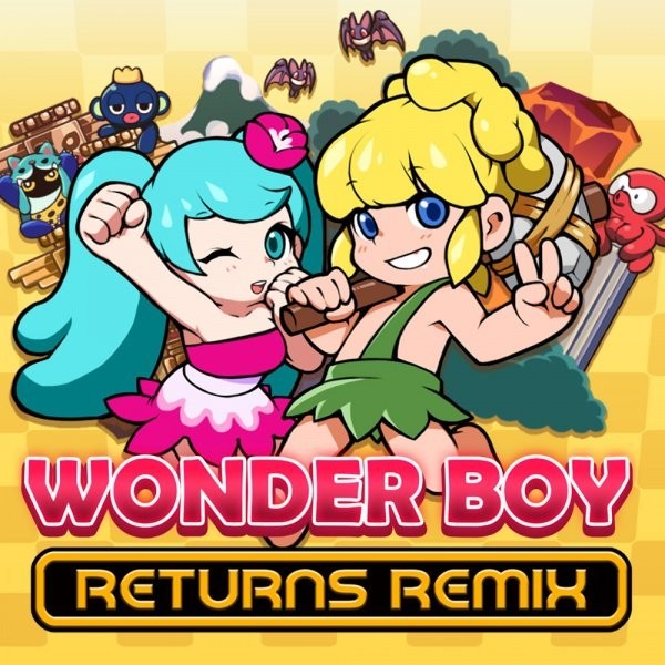 Portada oficial de Wonder Boy Returns Remix  SWITCH